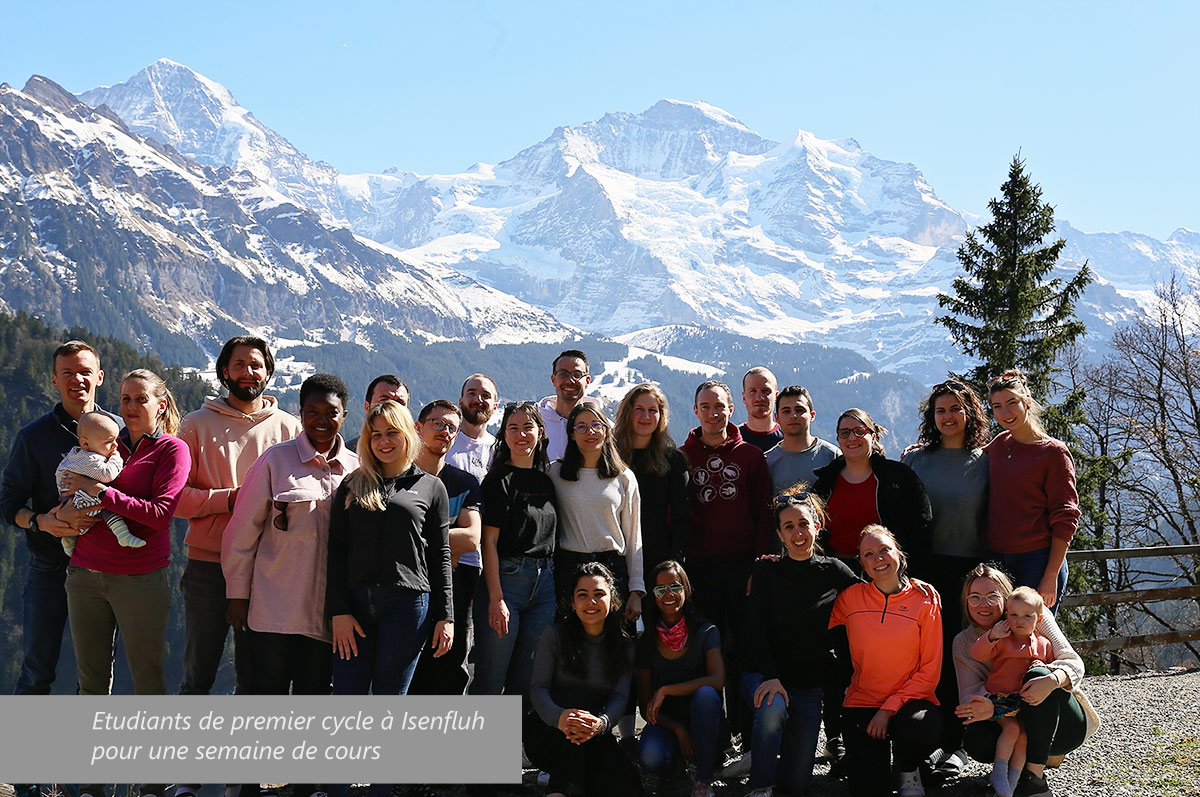 Etudiant en premier cycle à Isenfluh